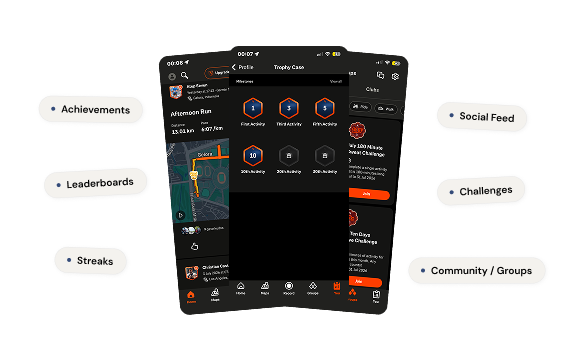 Strava screenshots